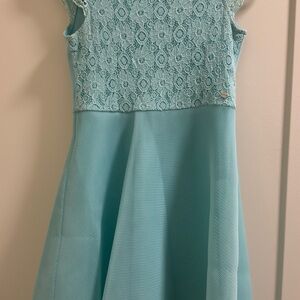 Guess Aqua Lace Kids Dress
